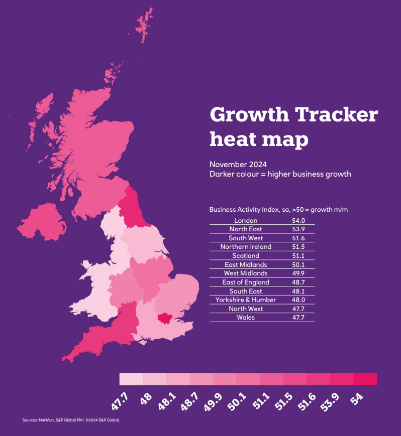 Natwest Regional Growth Tracker 2024